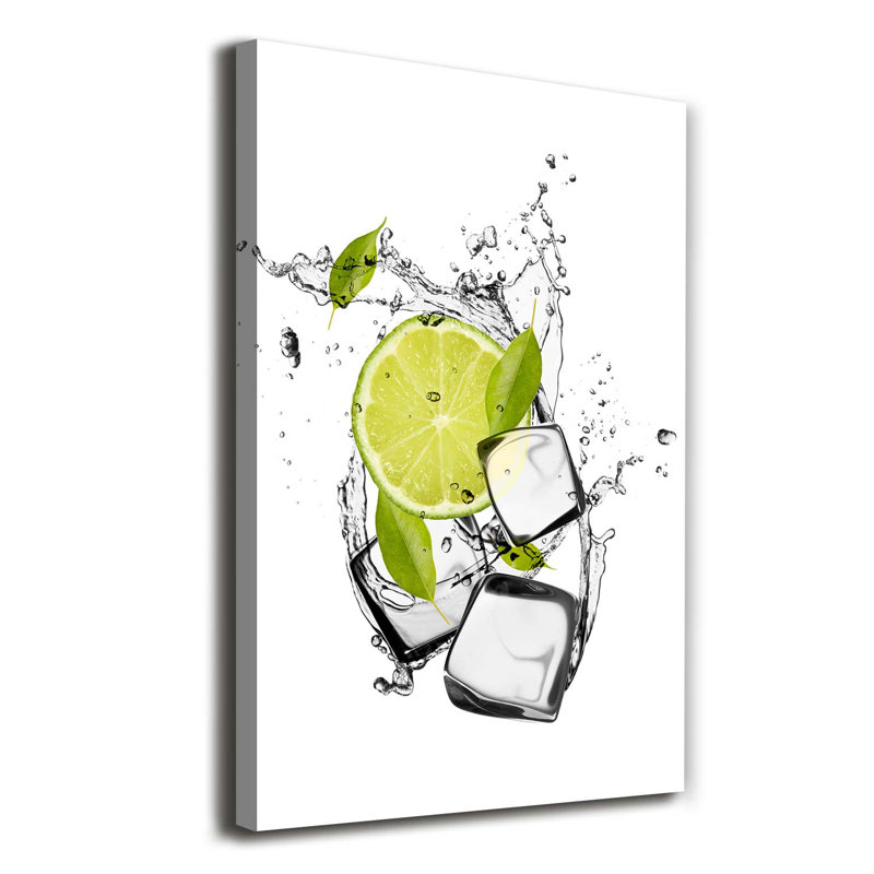 Limonka And Ice - Wrapped Canvas Print