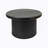 Modern Round Coffee Table Set – Dual Table Combination with Unique Fluted Table Leg Design