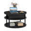 Table basse extensible à cadre rond avec rangement 31,5 po Rothwell-199618430-138853765