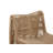 Dawone Upholstered Counter Stool with Metal Frame-630997837