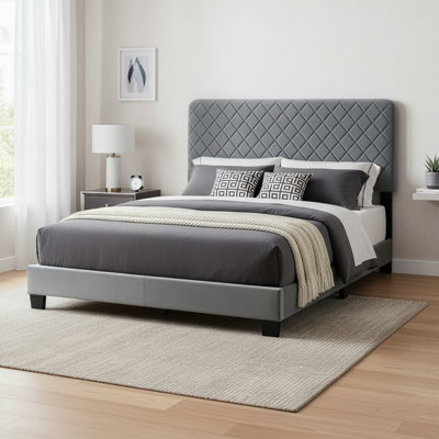 Darcy-May Upholstered Standard Bed