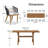 Brockbank 12 - Person Wicker Patio Dining Set with Rectangular Table , Cushions Included