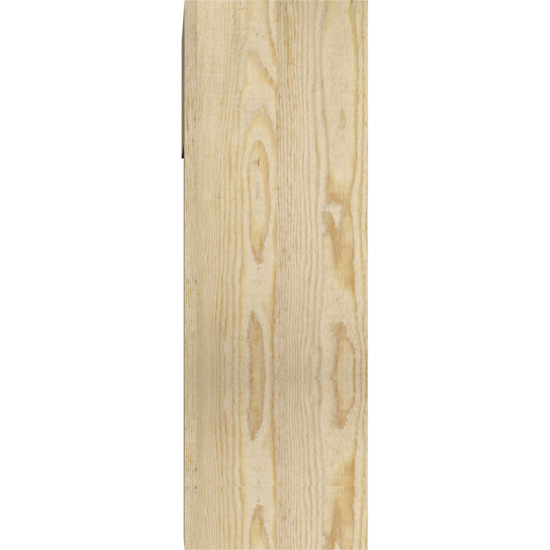 Support Merced Block avec support décalé, 24 x 24, Sapin Douglas de l 8 po (scié brut)