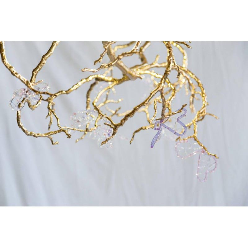 Lustre suspendu en laiton 28 lumières, Bronze foncé, Couleurs mélangées, 33" Width x 33" Depth x 21" Height