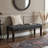 Solid Wood Upholstered Tufted Bench-459411016
