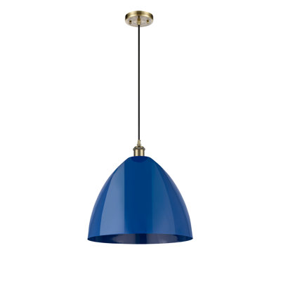 Luminaire suspendu conique 1 lumière