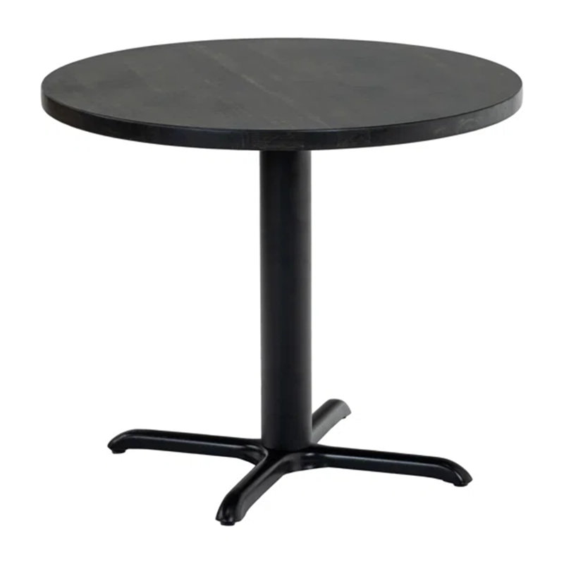 Ensemble de table ronde 36 "avec chaises, Gris, Gris/argent