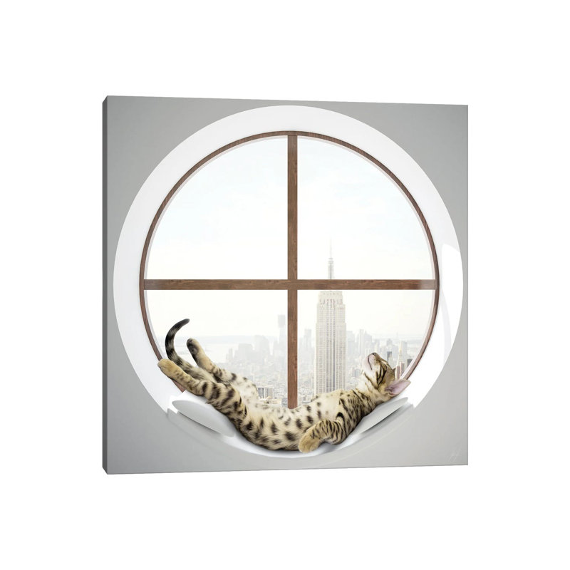 Chilling by Kathrin Federer - Wrapped Canvas Print, 93.98 cm H x 93.98 cm W x 3.175 cm D