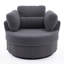 Swivel Armchair with Footstool-262025176