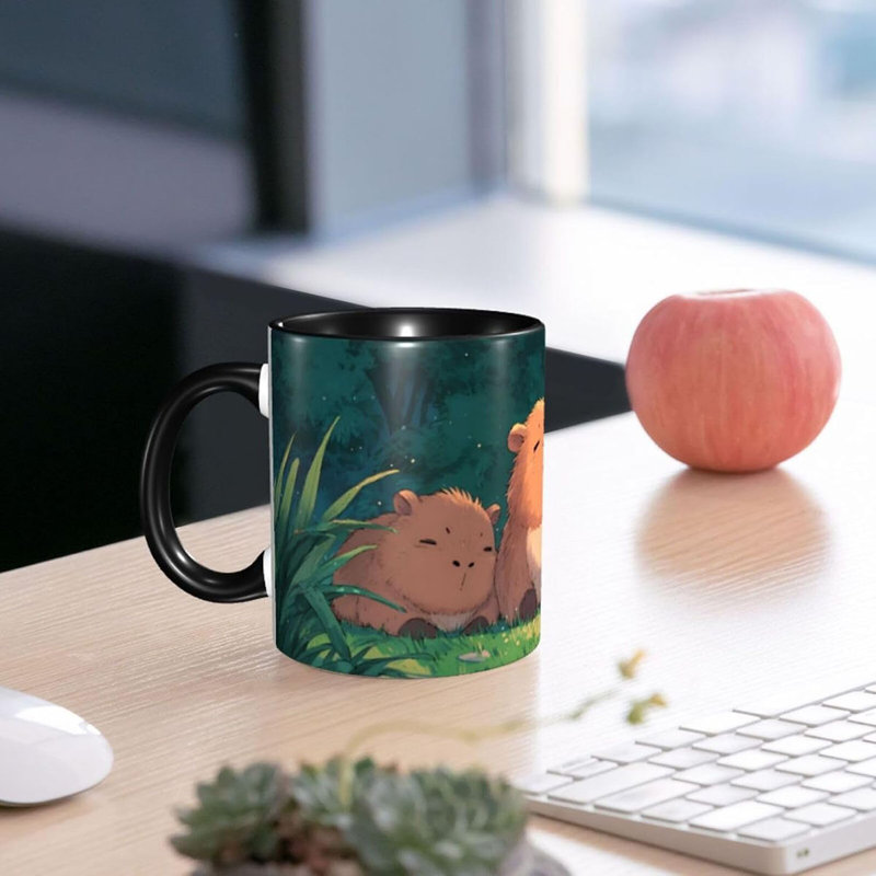 Capybara Coffee Mug 11oz Ceramic Cup