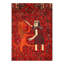 Rust Persian Antique Qashgaei Rug 3'11"x5'1"