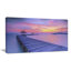 Reproduction de photo sur toile tendue, "long bridge" dans le coucher de soleil sea-18296547-33288049