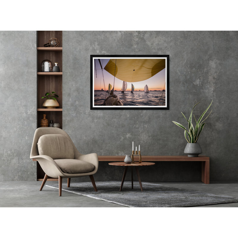 Yellow Sail Ii Print