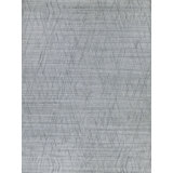 Crescendo Hand Loomed Geometric Area Rug in Charcoal Gray