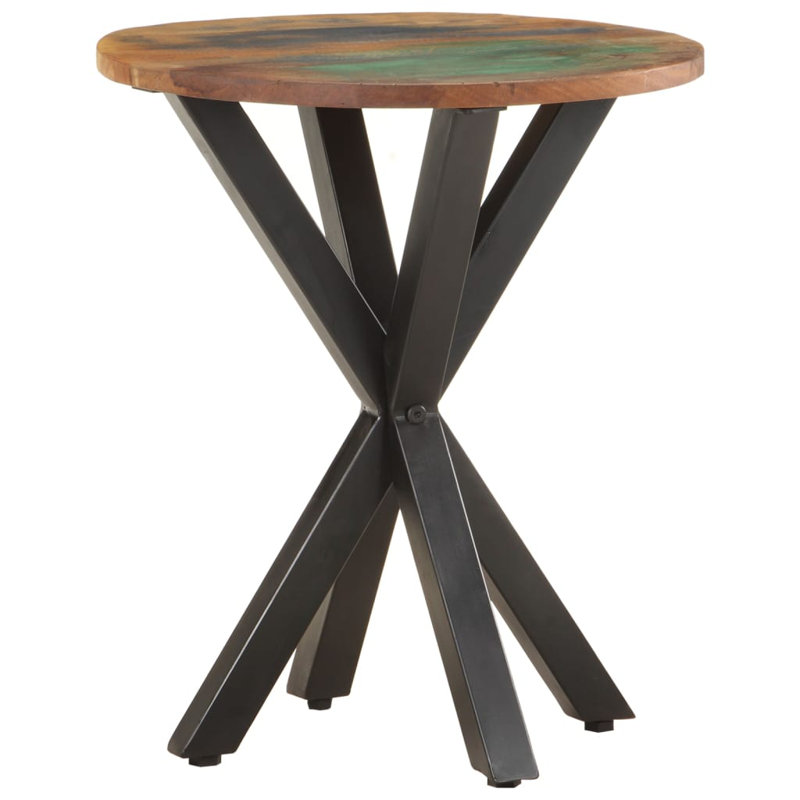 Kallie Pedestal End Table, Brown