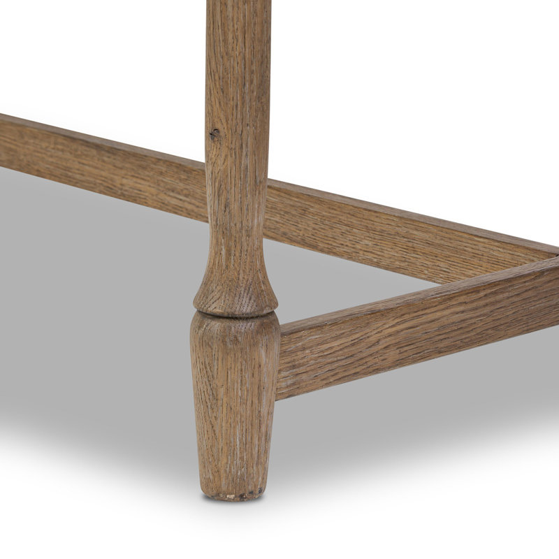 Bari Desk-Weathered Oak, Weathered Oak