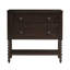 Commode d'appoint 2 tiroirs en bois massif-130040559