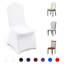 Chair Covers, Polyester Spandex Chair Cover, Stretch Slipcovers for Wedding Party Dining Banquet Flat-Front Chair Covers, Fits Chair Measures up to 20.08 x 17.72 x 37.4 inch-131658244-131658245