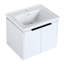 Meuble-lavabo à fermeture en douceur avec lavabo-100841191