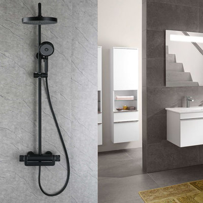 Système de douche complet avec valve brute