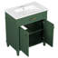 Meuble-lavabo 30 po avec vasque en céramique-120674872