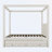 Upholstered Canopy Platform Bed with Trundle and Storage Drawers, a Stylish and Functional Choice for Your Bedroom-712377405-712377406