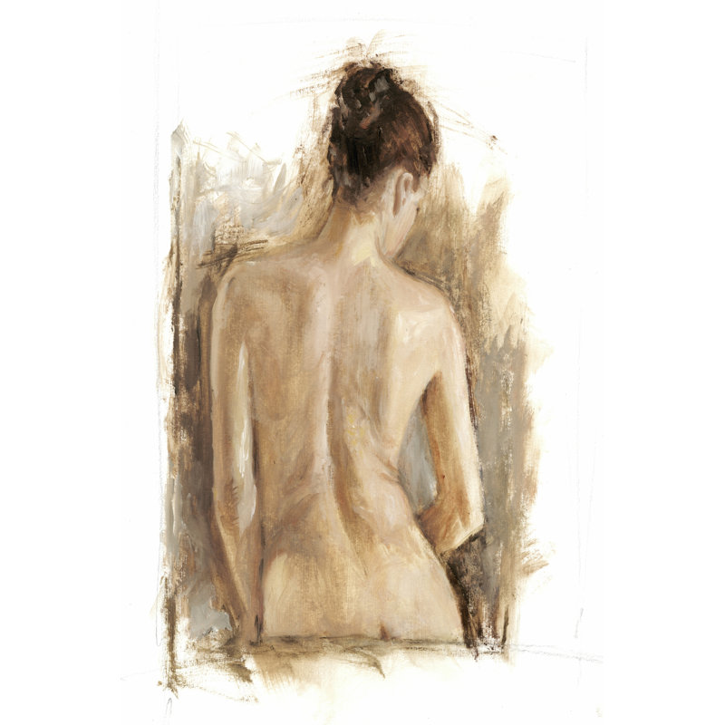 Figure Study II by Ethan Harper - Wrapped Canvas Art Prints, 46cm H x 30cm W