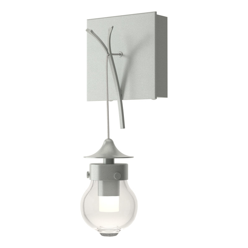 Kiwi 1 - Light Armed Sconce, Vintage Platinum