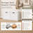 Up to 12 Pair Steel Shoe Storage Cabinet with 2 Flip-Down Drawers and Cushioned Seat