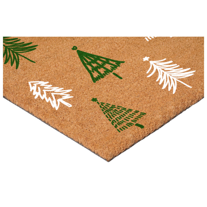 Paillasson vert et blanc 17 po x 29 po, Vert/blanc, L 17 po x L 29 po