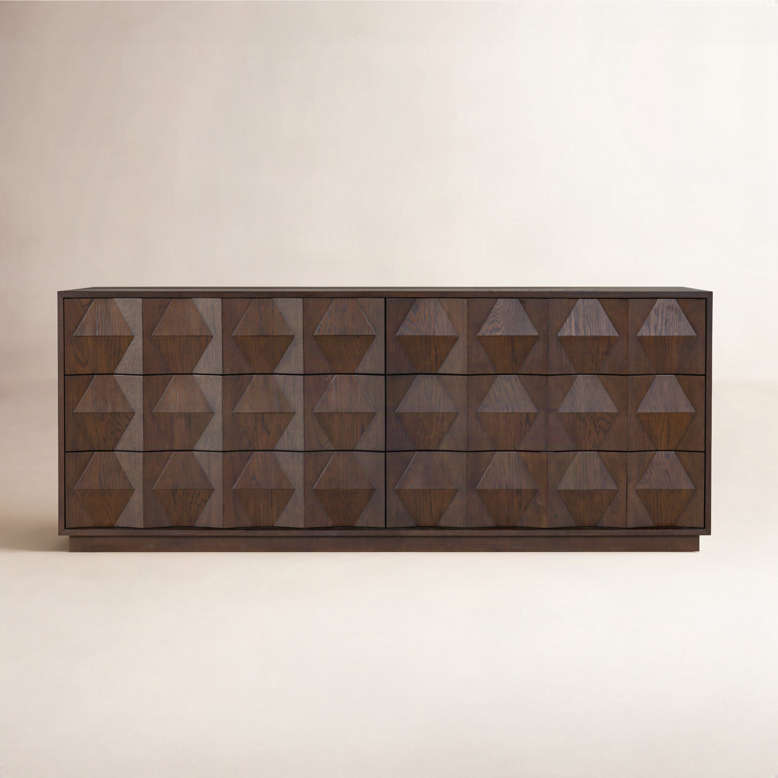 Baylor 63" Double Dresser, Walnut