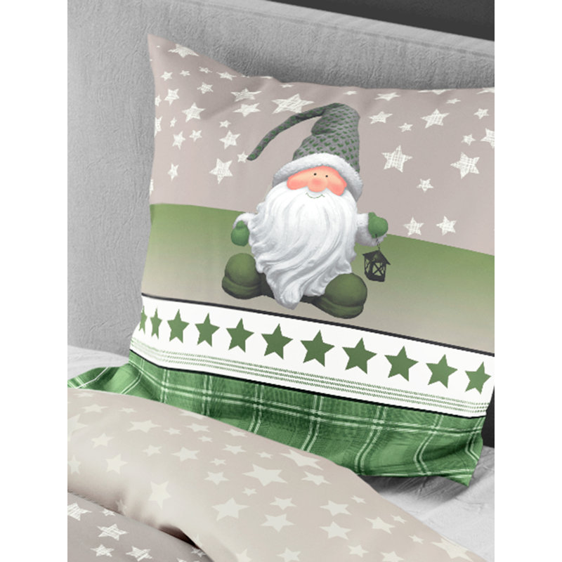 6915 Flannel Abstract Duvet Cover Set with Pillow Shams Included
