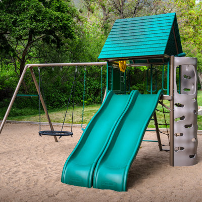 Big Stuff ® Two-slide Swing Set
