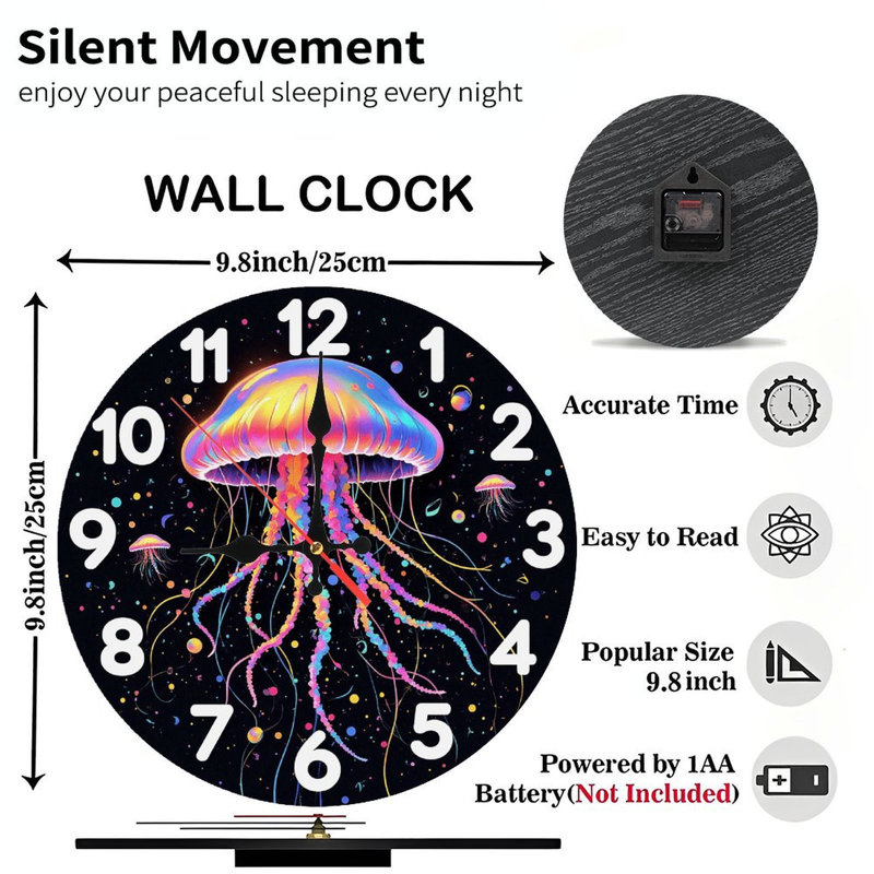 Horloge méduse