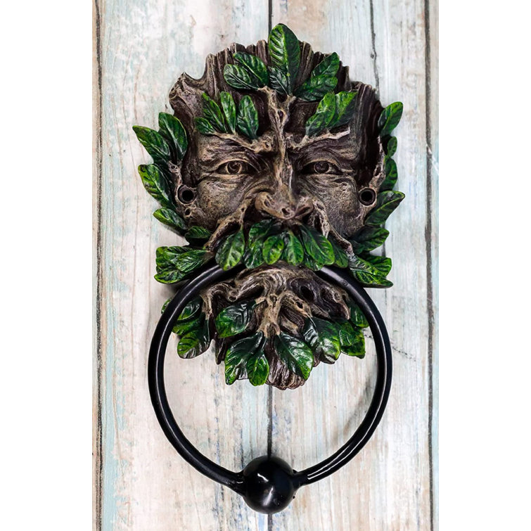 Red Barrel Studio® Forest Deity Spirit Decorative Door Knocker Wayfair