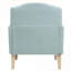 Fauteuil d'appoint rembourré en tissu Sage Green