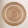 Natural Fiber Braided Round Area Rugs