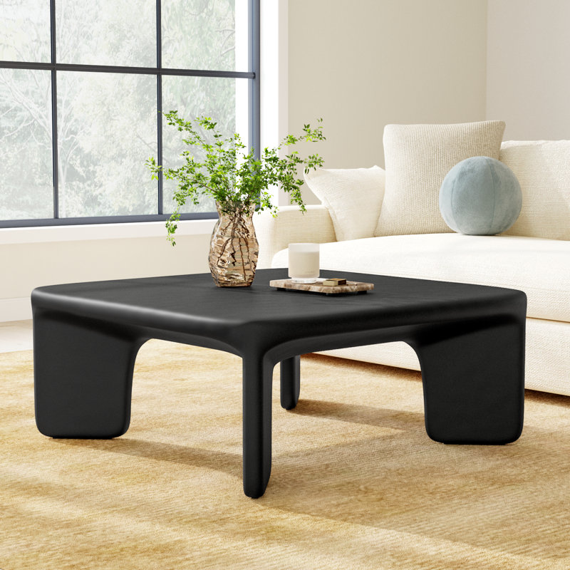 Lela Single Coffee Table, Black