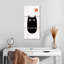 Curieux chat noir-422310238