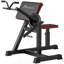 Banc 2-en-1 Bicep Preacher Curl avec siège réglable et coussin de coude, machine à biceps Curl et extension de triceps pour l'entraînement à domicile