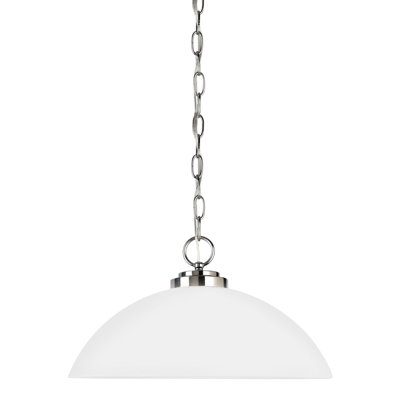 Oslo One Light Pendant from Generation Lighting 