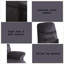 Fauteuils inclinables, fauteuil inclinable moderne en tissu tissé | Noir | Arcadia-2110394733