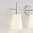 Erlandson 3-Light Dimmable Metal Vanity Light with Frosted Glass Shades-269051451-269051449
