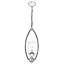 Luminaire suspendu cylindrique à 1 lumière Shetter-30988457