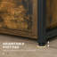 Sturgill 40cm W Metal Bedside Table