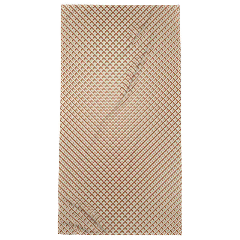 Katelyn Elizabeth Beach Towel, Yellow/Orangee/White