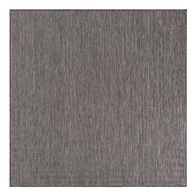 Tapis noir intérieur / extérieur Avaughn