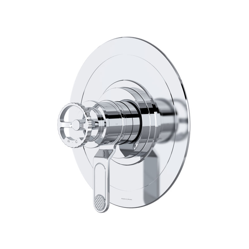Garniture thermo-équilibrée 1/2 "avec 2 fonctions Armstrong, Chrome poli