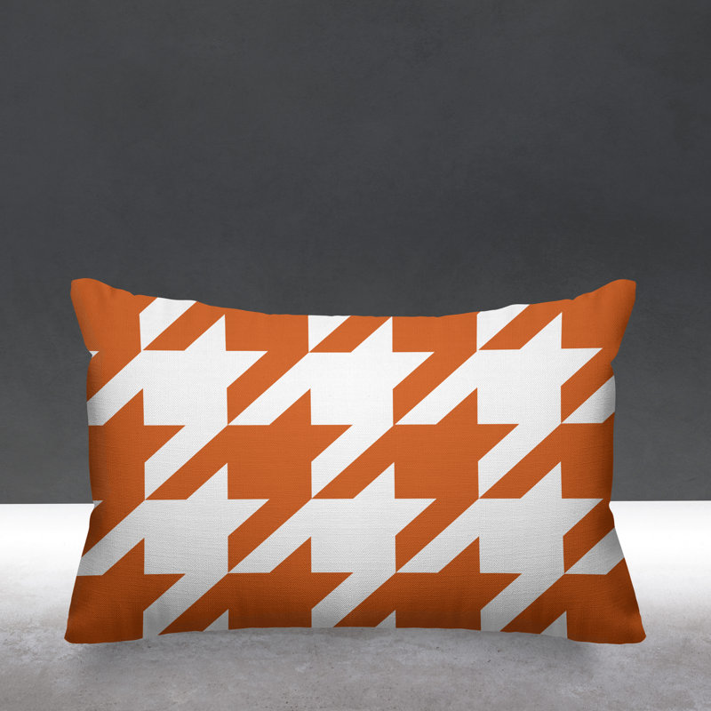 Housse et insert de coussin rectangulaire Eloise, Orangé