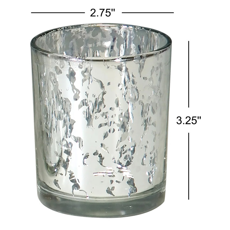 3.25'' H Glass Tabletop Votive Holder